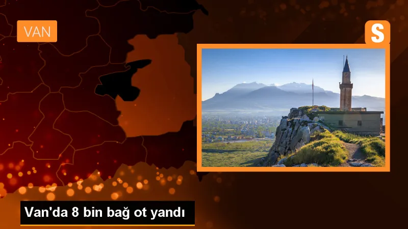 Van'da 8 bin bağ ot yandı