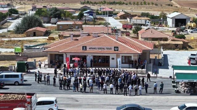 Karatay'da Ağsaklı Sosyal Tesisi hizmete açıldı