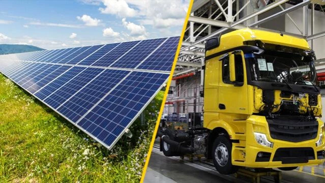 Mercedes, Aksaray Fabrikası'na güneş enerjisi yatırımı yaptı