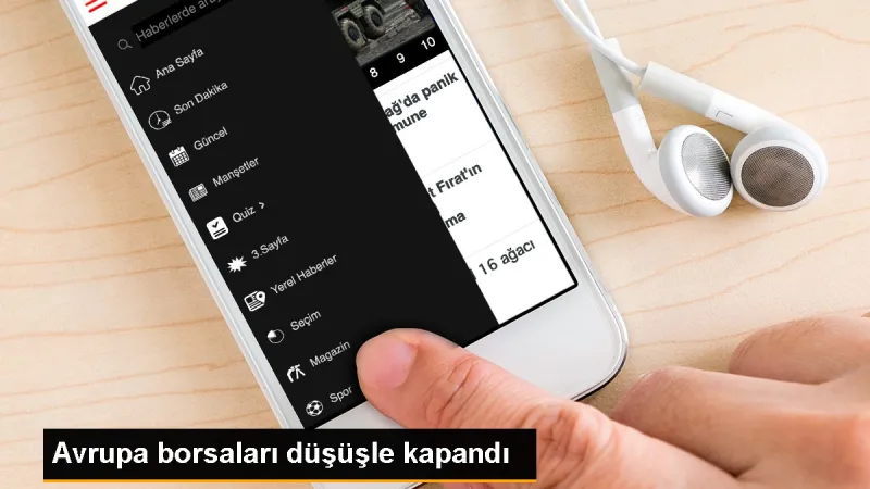Avrupa Borsaları ECB Kararı Sonrası Düşüşle Tamamlandı