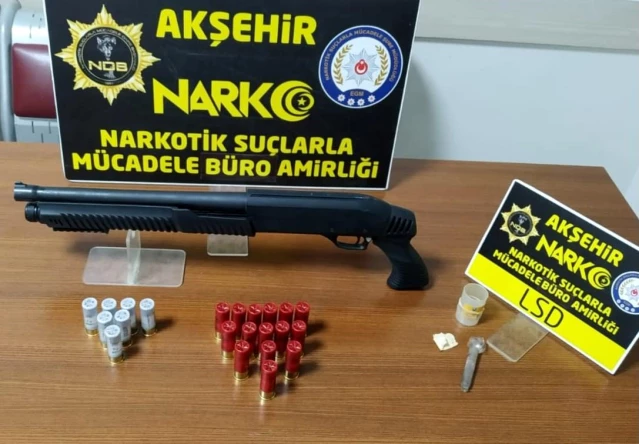 Akşehir'de Uyuşturucu Operasyonu: 4 Gözaltı