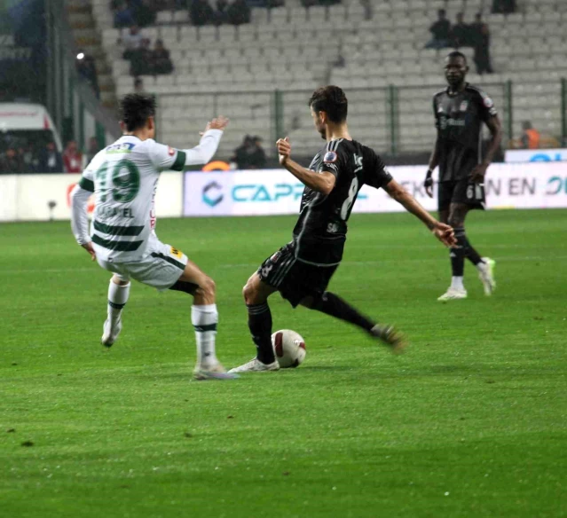 Beşiktaş, Konyaspor'u 2-0 mağlup etti