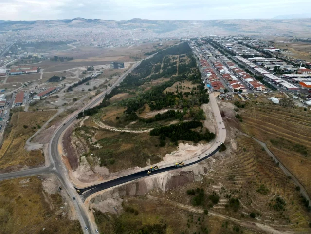 Çorum Belediyesi, Sanayi Sitesine Yeni Bağlantı Yolu Kazandırdı