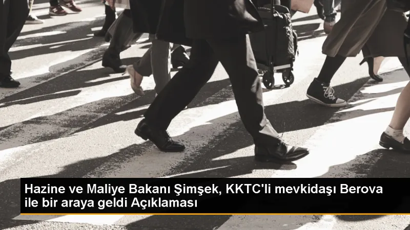 Hazine ve Maliye Bakanı Şimşek, KKTC'ye teknik ve mali destek sağlayacak