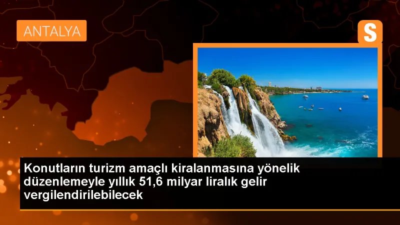 Konutların turizm amaçlı kiralanması yasalaşacak