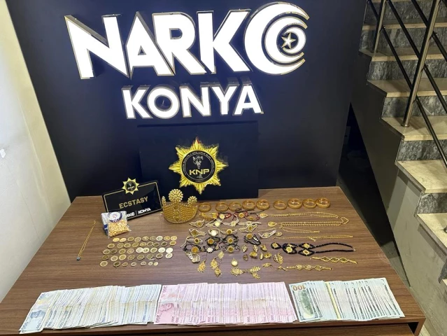 Konya'da Uyuşturucu Operasyonu: 6 Gözaltı
