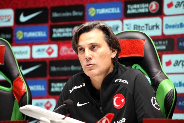 Milli Takım Teknik Direktörü Montella: Yarın sabırlı olmalıyız