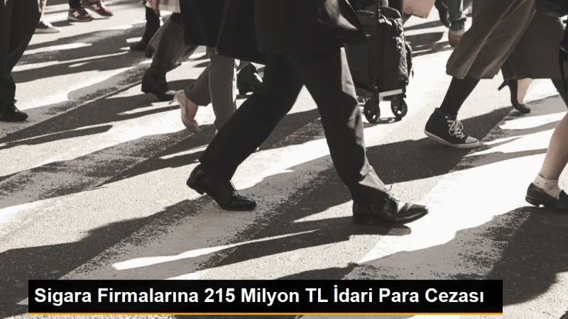 Sigara Firmalarına 215 Milyon TL İdari Para Cezası