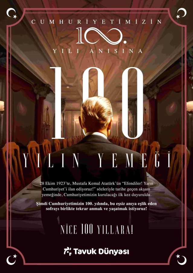 Tavuk Dünyası, Cumhuriyet'in 100. Yılını Özel Bir Projeyle Kutladı