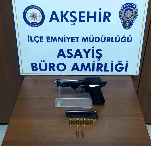 Akşehir'de darp edilen şahsın üzerinden uyuşturucu ele geçirildi