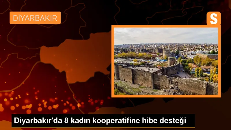 Diyarbakır'da 8 Kadın Kooperatifine Hibe Desteği Verildi