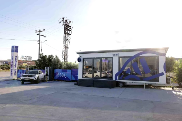 Eşarj, dinlenme noktası 'Deşarj'ı hizmete sundu