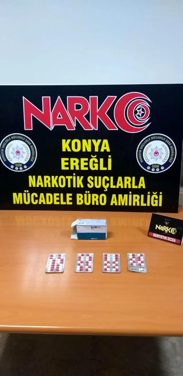 Konya Ereğli'de Uyuşturucu Operasyonu: 3 Tutuklama
