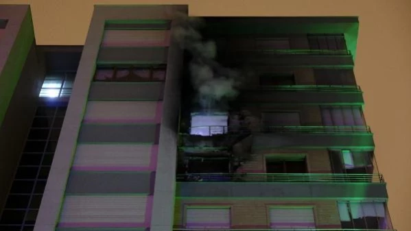 Konya'da Apartman Yangını: Eski Bakanın Annesi Hastaneye Kaldırıldı