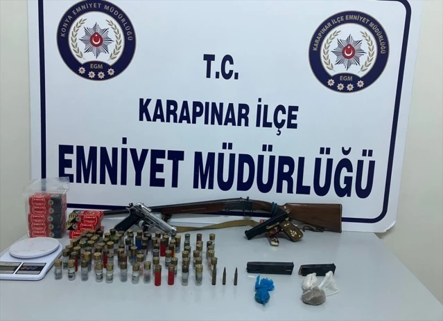 Konya'da Uyuşturucu Operasyonunda Yakalanan Şüpheli Tutuklandı