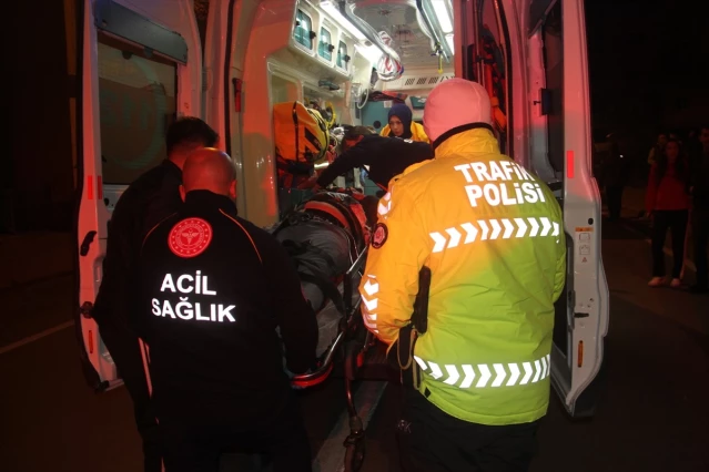 Konya'da motosiklet ile otomobil çarpıştı: 1 yaralı