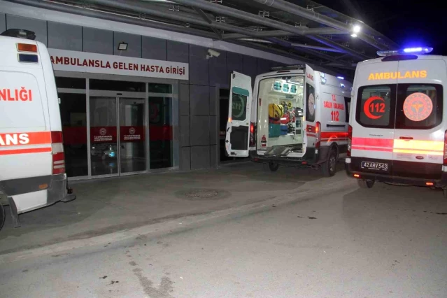 Konya'da tüfek kazası: Bir kişi yaralandı