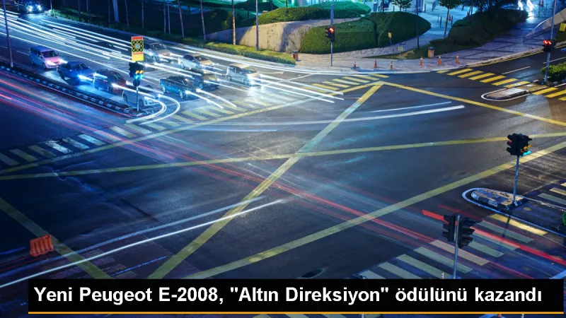 Peugeot E-2008, 'Altın Direksiyon' ödülünü kazandı