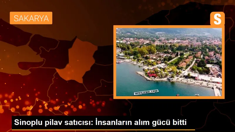 Sinop'ta Pilav Satıcısı: İnsanların Alım Gücü Bitti
