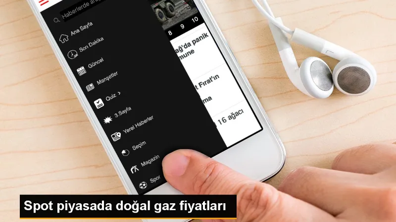 Spot Doğal Gaz Piyasasında Referans Fiyat 11 Bin 470 Lira