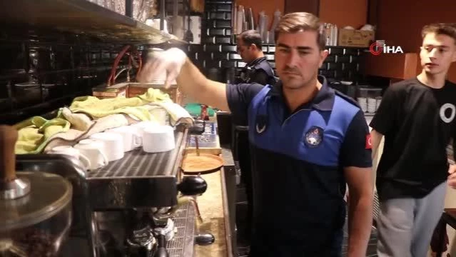 Zabıta ekipleri kafeleri denetliyor - Son Dakika