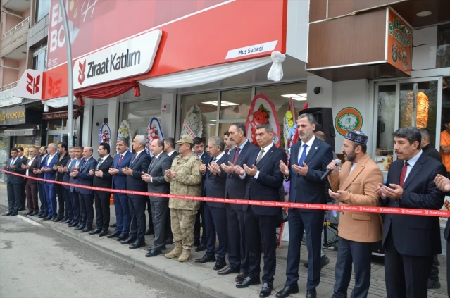 Ziraat Katılım, Muş'ta yeni şubesini açtı