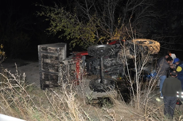 Akşehir'de tır ve traktör çarpışması: 1 yaralı