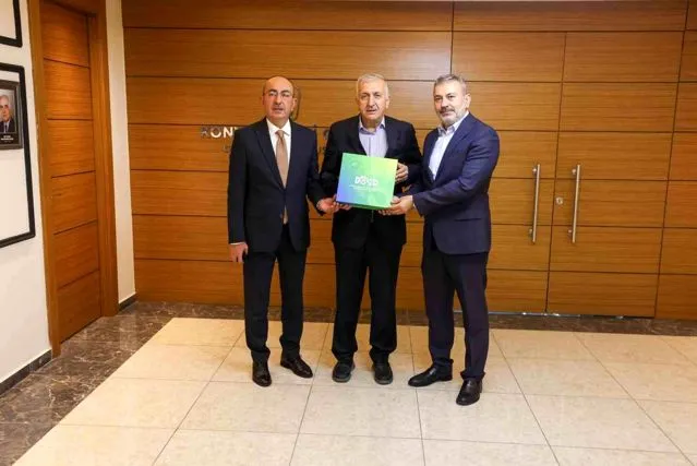 Konya'da DOSD Meram'a destek ziyareti