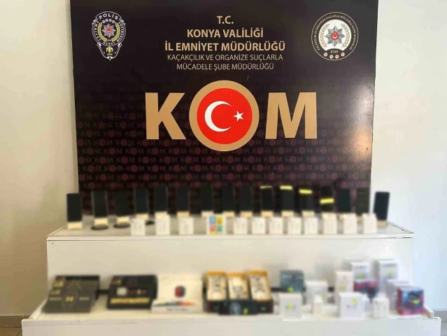 Konya'da Kaçakçılık Operasyonu: 3 Milyon Liralık Ürüne El Konuldu