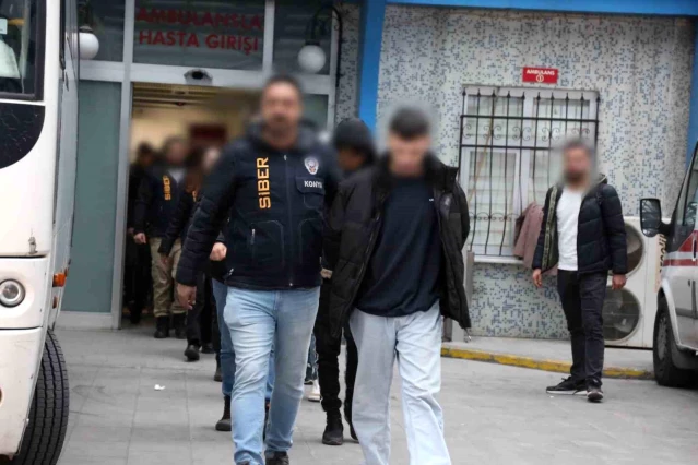 Konya'da Villa Dolandırıcılarına Operasyon: 15 Kişi Tutuklandı