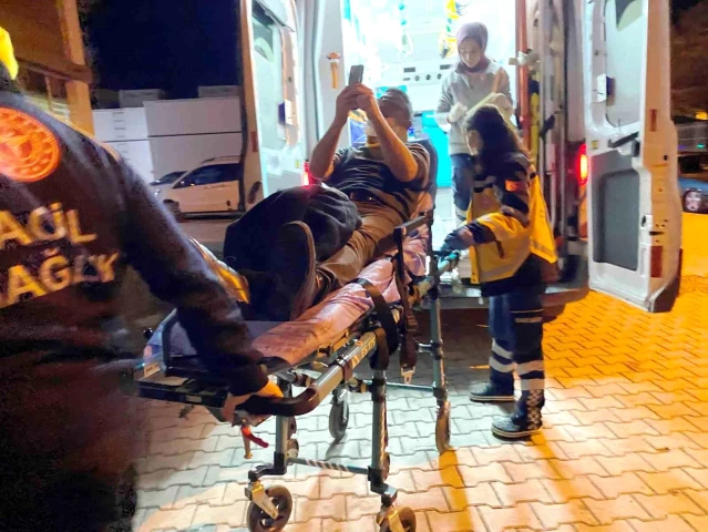 Konya'da kamyona arkadan çarpan otomobilin sürücüsü yaralandı
