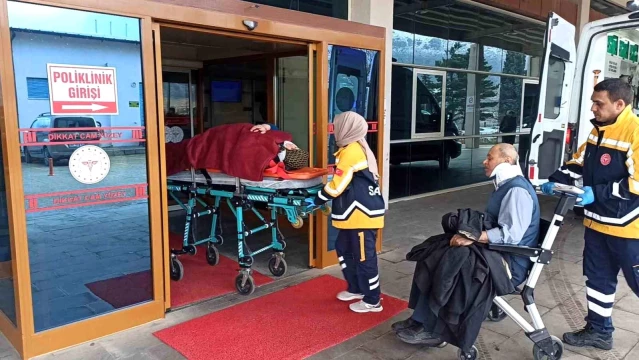 Konya'da otomobil takla attı: 4 yaralı