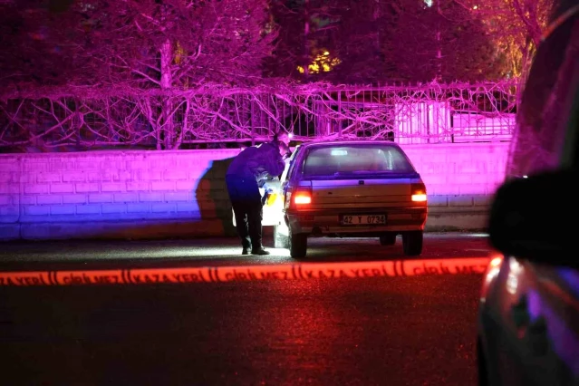 Konya'da silahlı saldırı: Sürücü yaralandı