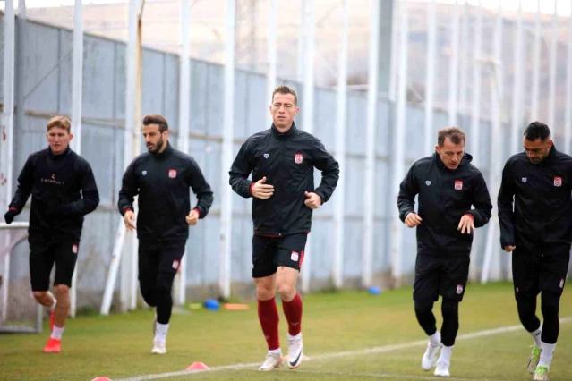 Sivasspor, Konyaspor maçı için hazırlıklarını tamamladı