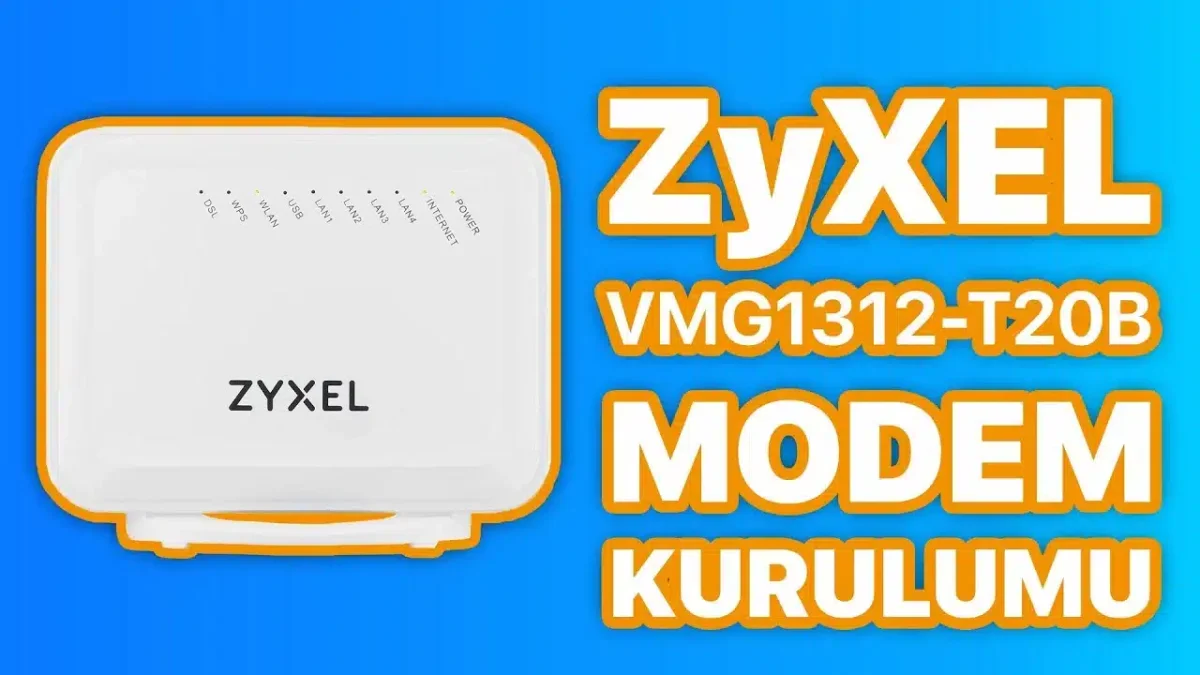 Zyxel vmg1312-t20b modem kurulumu