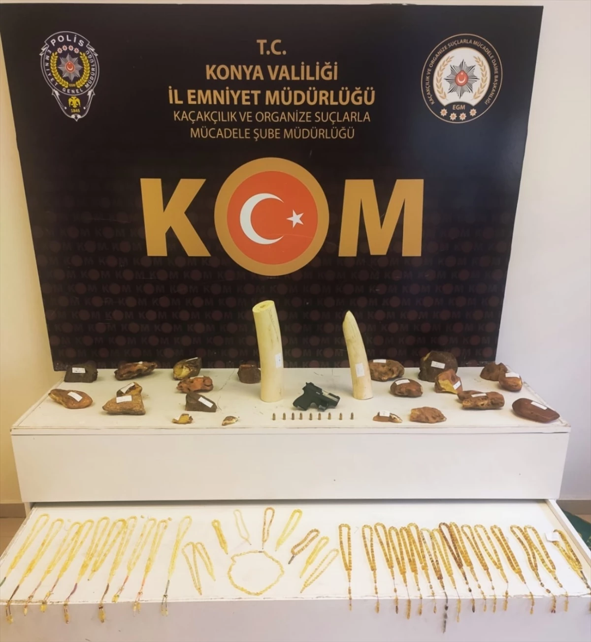 Konya'da Kaçakçılık Operasyonunda 13 Zanlı Gözaltına Alındı