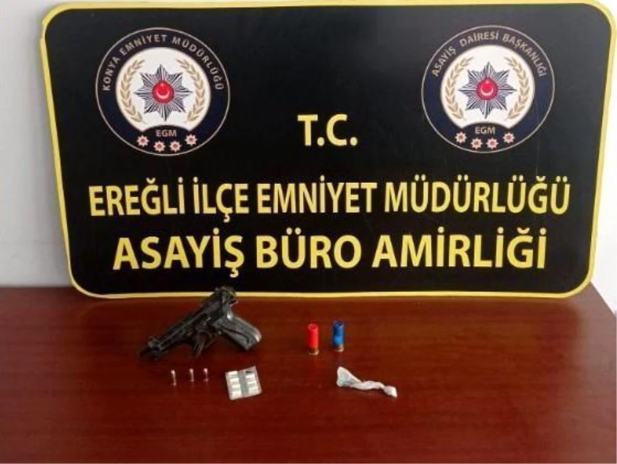Konya Ereğli'de Silahlı Yaralanma Olayının Şüphelisi Yakalandı