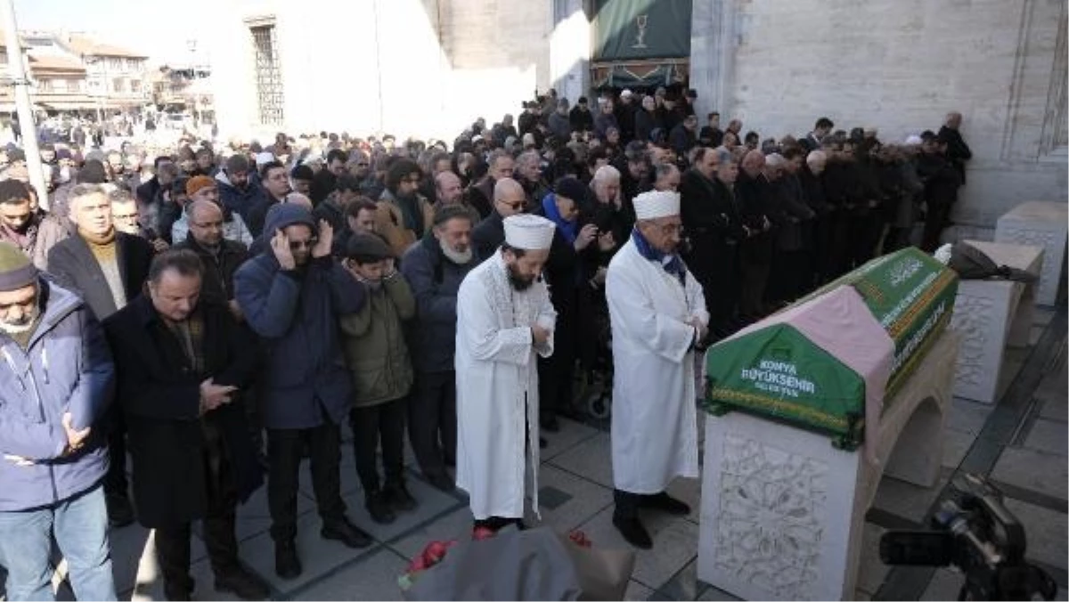 MEVLANA'nın 22'nci kuşaktan torunu Esin Çelebi Bayru'nun annesi toprağa verildi