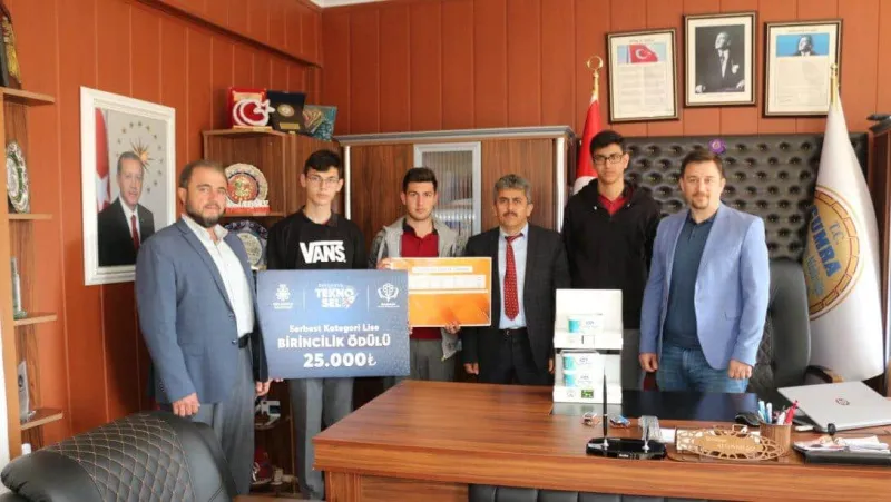TEKNO-SEL ROBOT YARIŞMASI KONYA BİRİNCİLİĞİ ÇUMRA MESLEKİ VE TEKNİK ANADOLU LİSESİ’NDEN