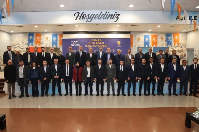 AK PARTİ ÇUMRA 8. OLAĞAN İLÇE KONGRESİ GERÇEKLEŞTİ