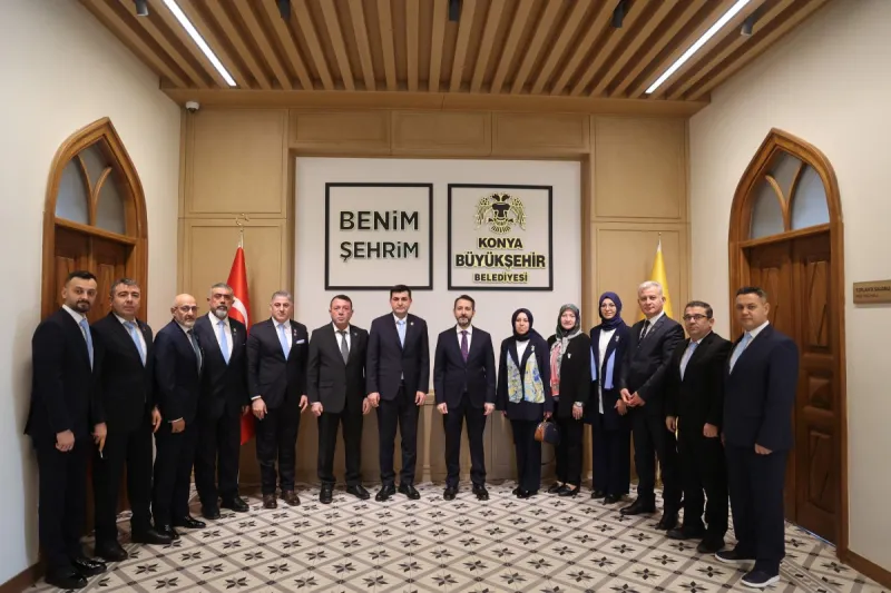 Türkiye Harp Malulü Gaziler Şehit Dul ve Yetimleri Derneği’nden Konya Büyükşehir’e Ziyaret