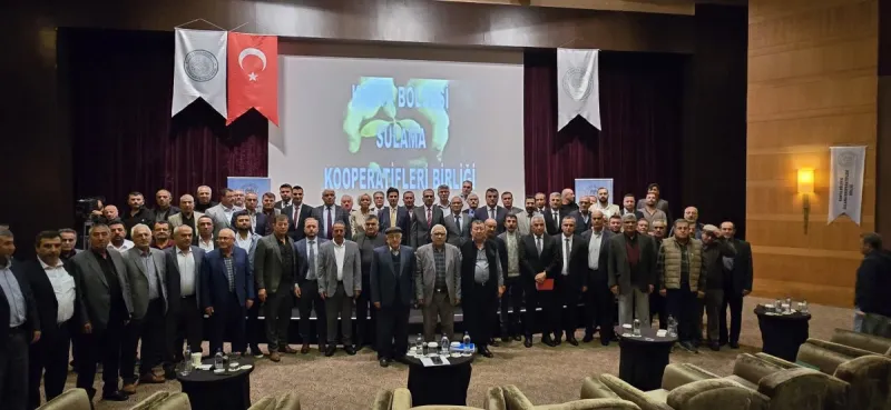 SULAMA KOOPERATİFLERİ 2024 YILI HEDEFLERİNİ DEĞERLENDİRDİ