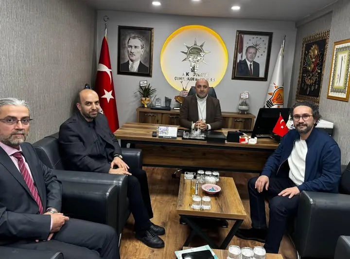 Başhekim ve Hastane Müdüründen Ak Parti Çumra İlçe Başkanına Ziyaret
