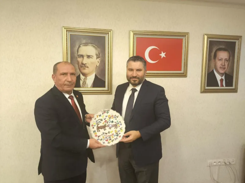 Çumra Belediye Başkanı Mehmet Aydın'dan Bakan Yardımcısı İnan'a Ziyaret