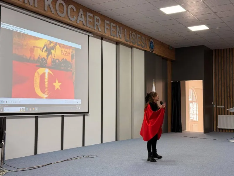 ÇUMRA'DA İSTİKLAL MARŞI'NIN GÜZEL OKUMA YARIŞMASI TAMAMLANDI