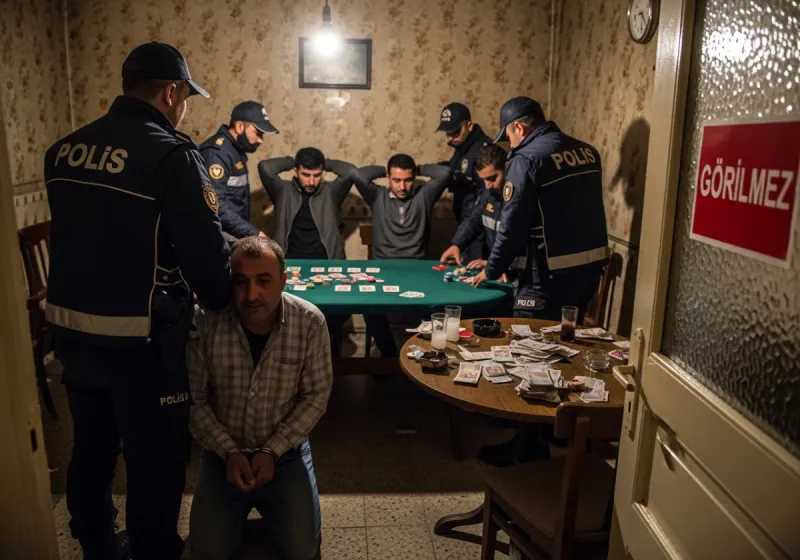 Konya'da Kumar Baskını: 19 Gözaltı Kararı