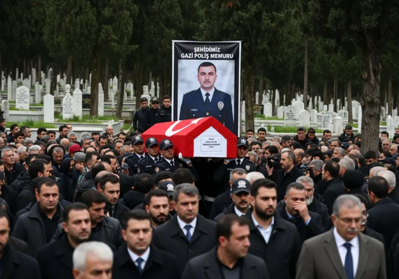 Gazi Polis Memuru, 19 Ay Sonra Konya'da Defnedildi