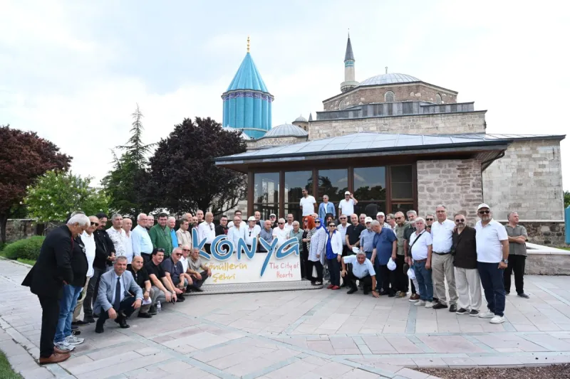 İzmir'den Konya'ya Gönül Köprüsü: Misafirler Şehrin Tarihine ve Vizyonuna Hayran Kaldı - 11
