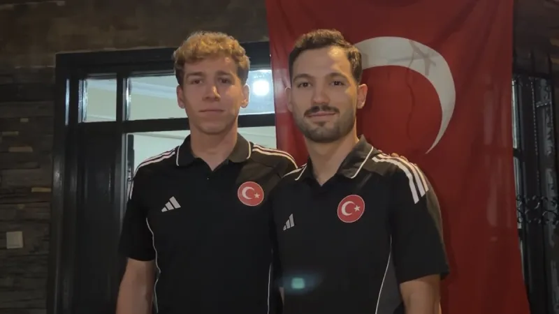 Konya'nın Gururu Milli Bisikletçiler Ramazan Yılmaz ve Mustafa Tarakcı Coşkuyla Karşılandı - 7
