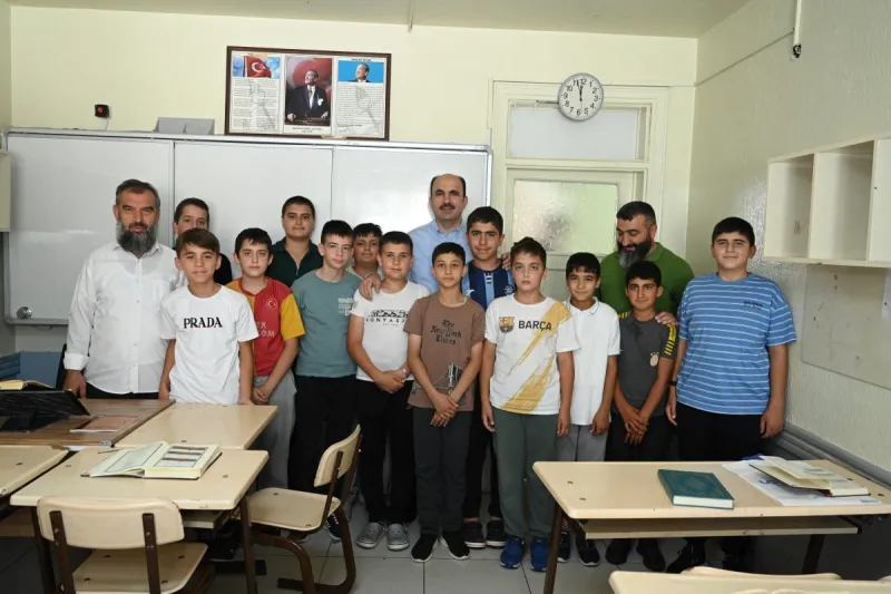 Başkan Altay Kur'an Kursu Öğrencileriyle Buluştu - 10
